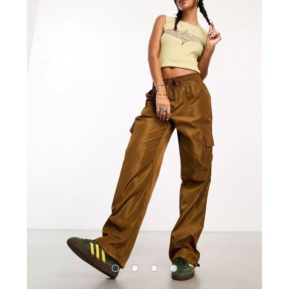 Noisy may Pants - Noisy may Brown Track Pants